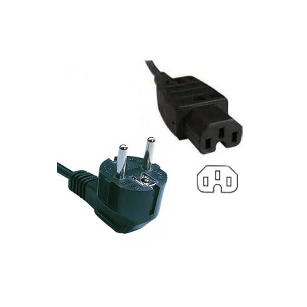 Fdl 2M European Mains To Iec C15 Hot" Connector Cable" 5055309622564