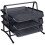 Q-CONNECT 3 TIER LETTER TRAY BLACK 1