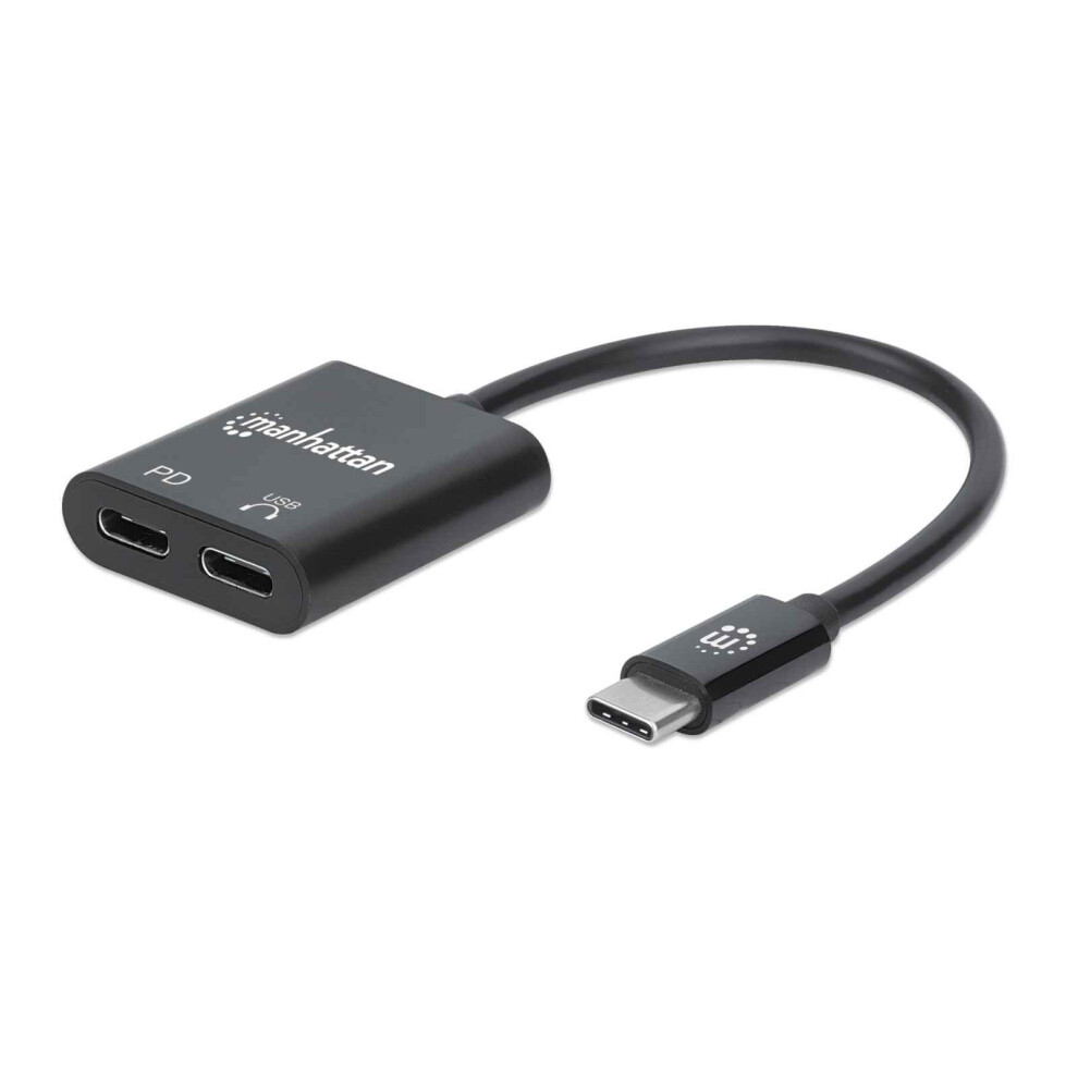 Manhattan Usb-C To Usb-C (Inc Power Delivery) And Usb-C Audio, 480... 766623153348