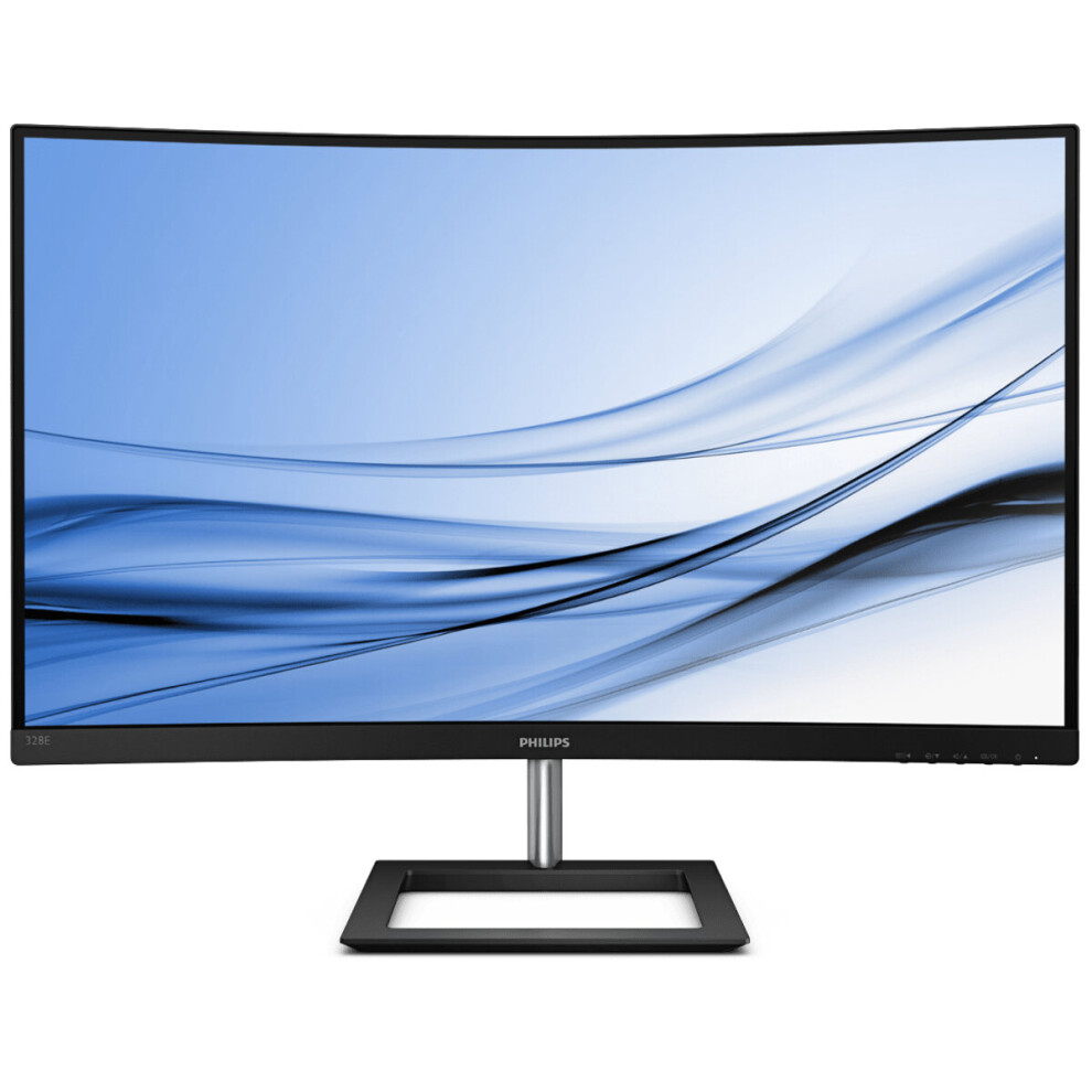 Philips Black E-Line 328E1ca 31.5" 4K Ultra Hd Va 60Hz 4Ms Curved Monitor With Speaker - Image 10