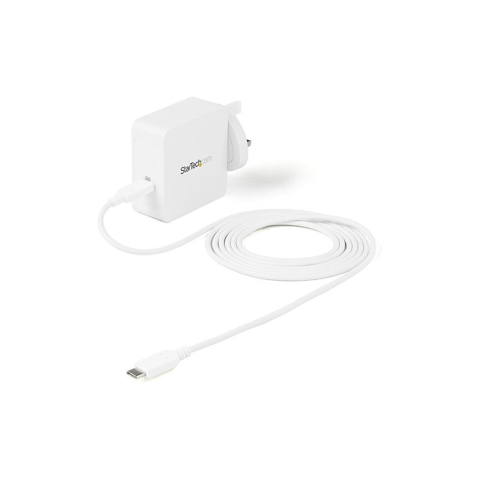 Startech.com Usb C Wall Charger - 60W Pd 1M Cable - Portable Usb... 065030883771