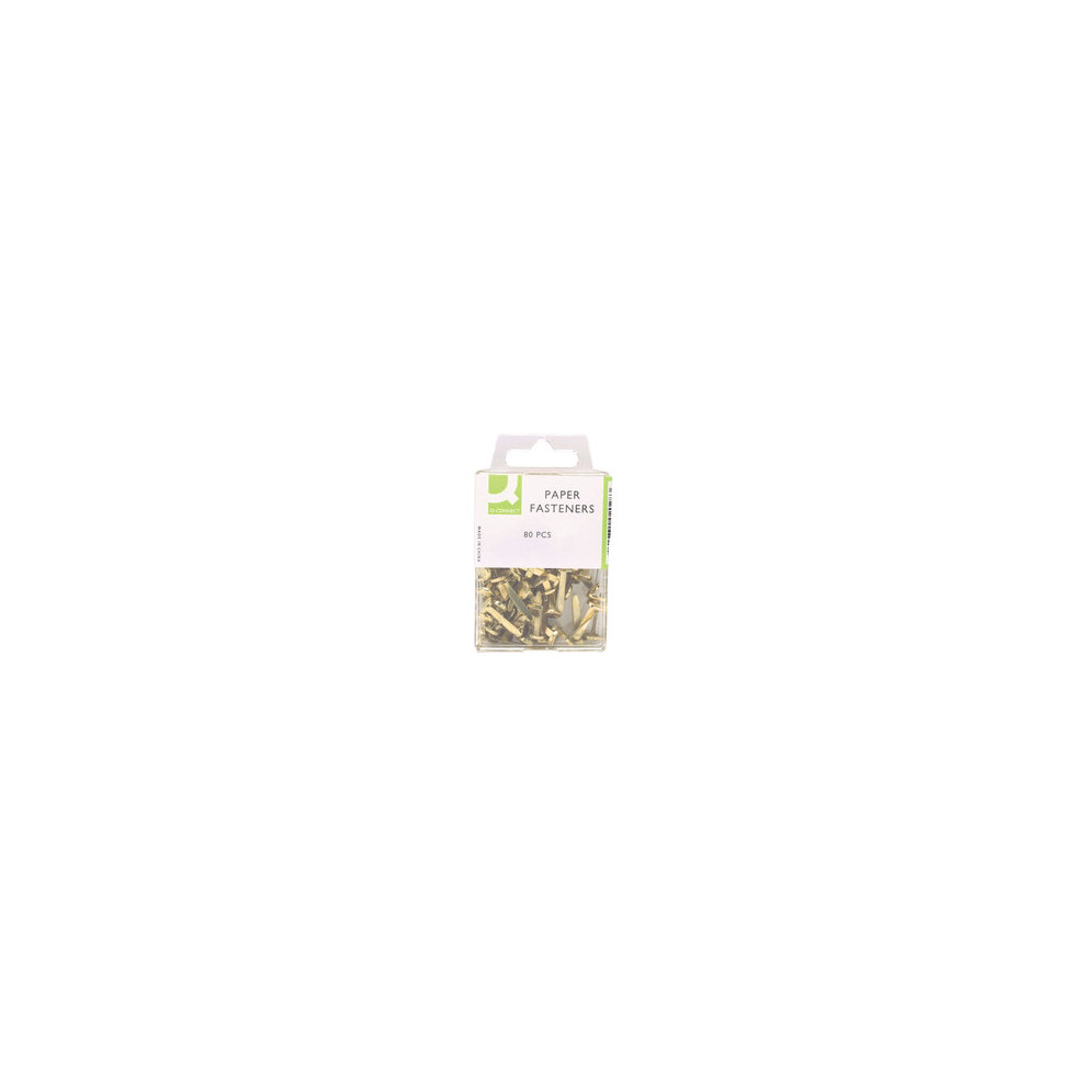 Q-Connect Q Connect Paper Fastener 17Mm Pk80 5706002020286
