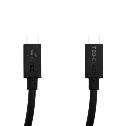 i-tec Thunderbolt 3  Class Cable, 40 Gbps, 100W Power Delivery,...