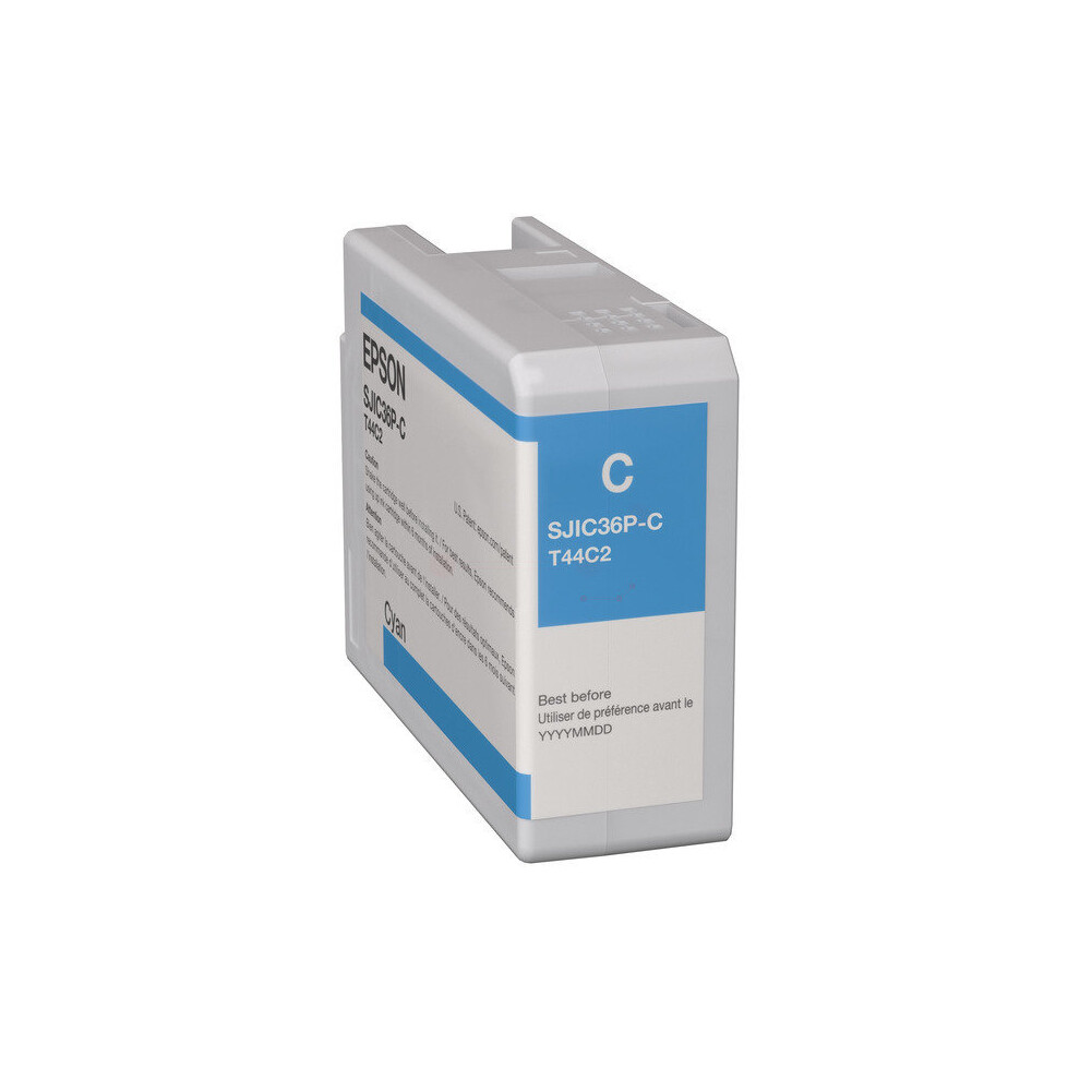Epson C13T44C240 (SJIC-36-P-C) Ink cartridge cyan, 80ml