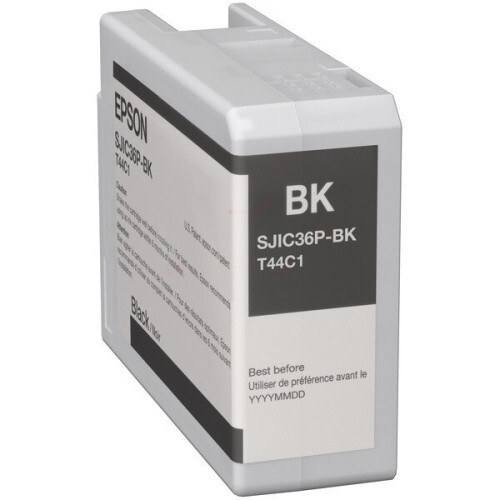 Epson Epson SJIC36P(K) (C13T44C140) blækpatron, sort