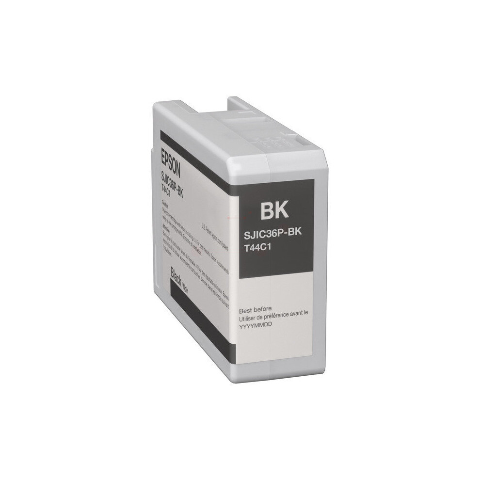 Epson C13t44c140 (Sjic-36-P-K) Ink Cartridge 80Ml Black