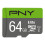 PNY Elite memory card 64 GB MicroSDXC Class 10 1