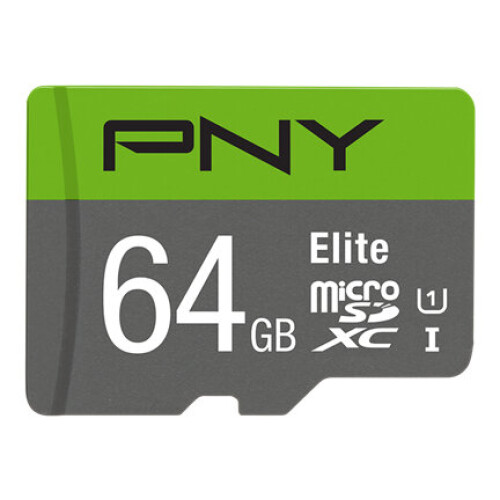 PNY Elite memory card 64 GB MicroSDXC Class 10