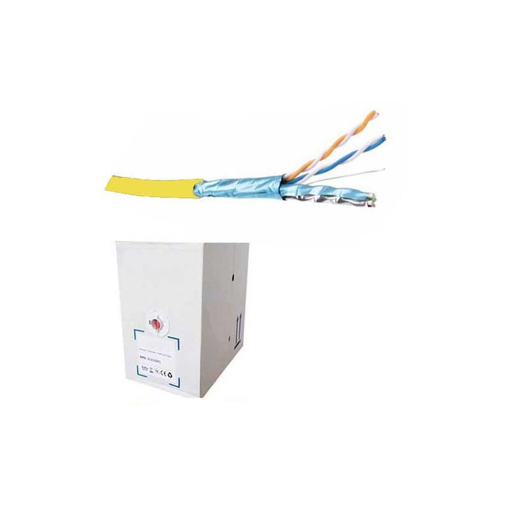Fdl Yellow Cat.6a S-Ftp Stranded Patch Cable Lszh (305M Box) 305M