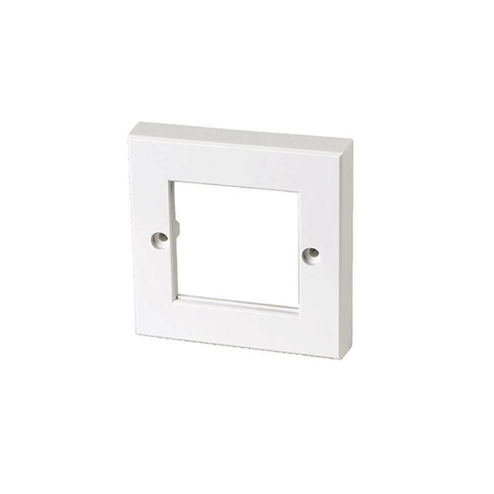 Fdl 86X86mm Modular Faceplate - 1 Gang / 2 Module 50X50mm 5055309606731