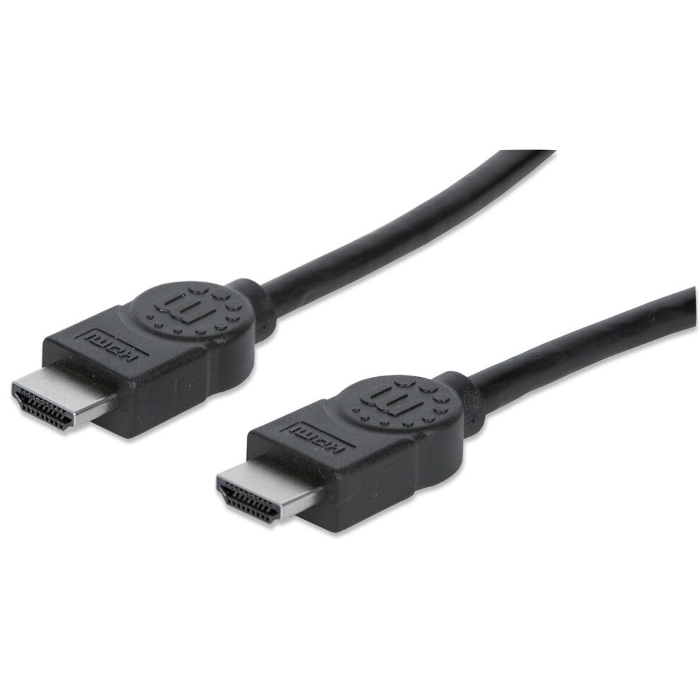 Manhattan Hdmi Cable, 4K, 1M, Male To Male, 10.2 Gbps, 4K@30Hz,... 766623308816