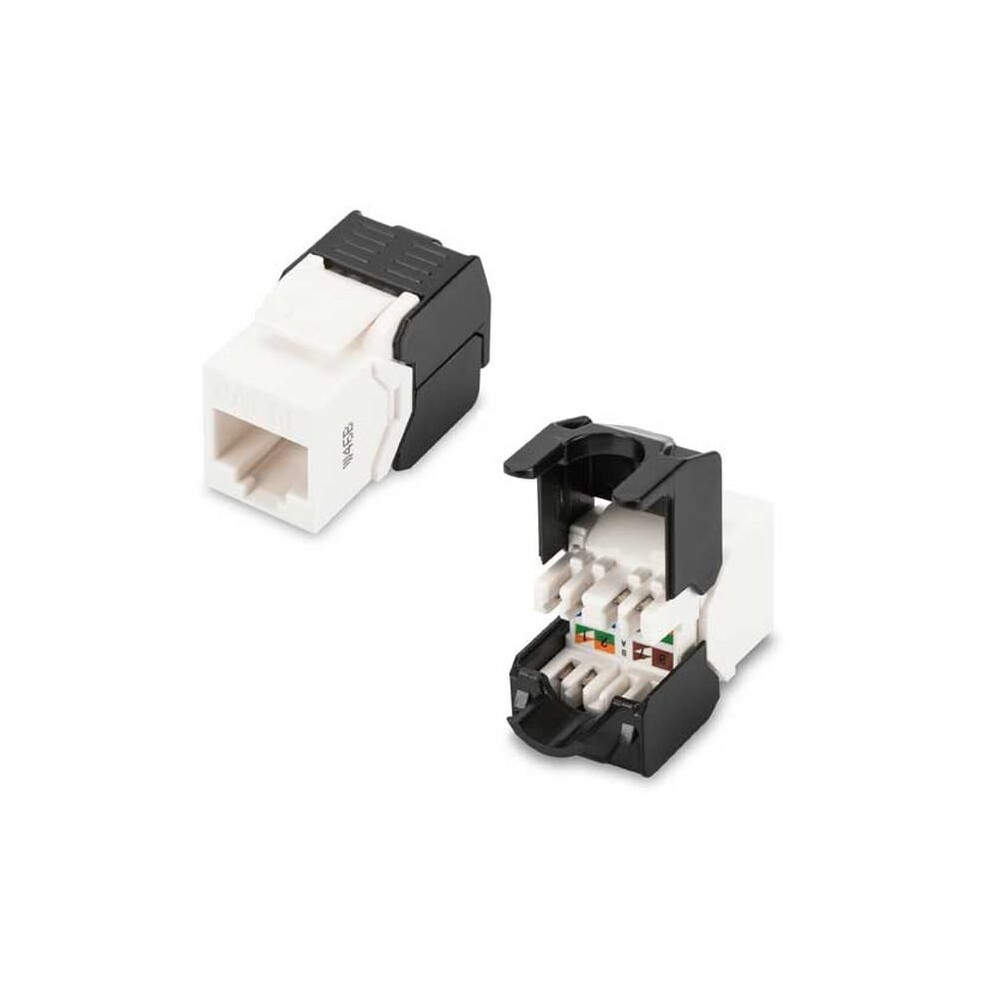 Fdl Cat. 5E Keystone Jack Toolless Idc Module - White 5055309609619