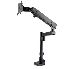 STARTECH Monitorsteun ARMPIVOT2USB3 - Verstelbaar - Zwart - 17"-34"