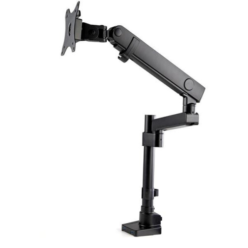 STARTECH Bras pour écran PC ARMPIVOT2USB3 - Articulé - Noir - 17"-34"