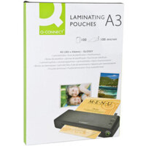 Q-CONNECT KF04123 laminator pouch