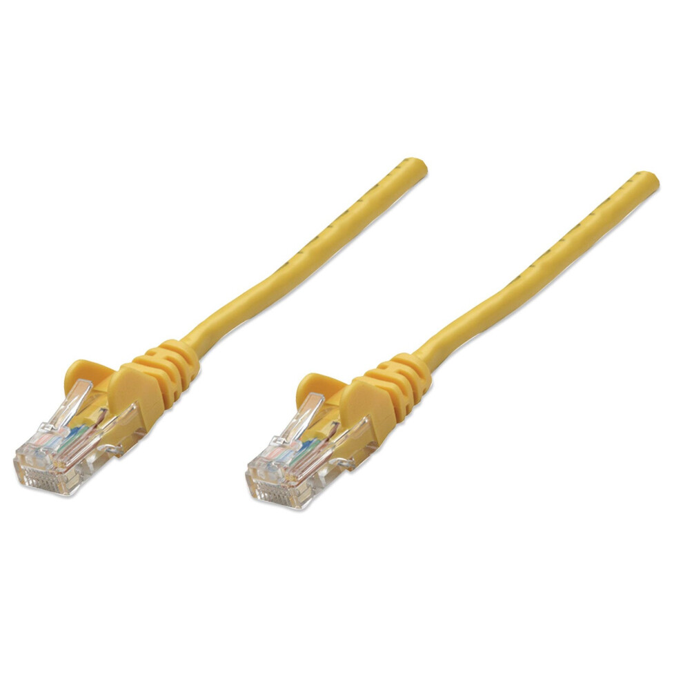 Intellinet Network Patch Cable, Cat5e, 0.5M, Cca, U/Utp,... Yellow 766623325165