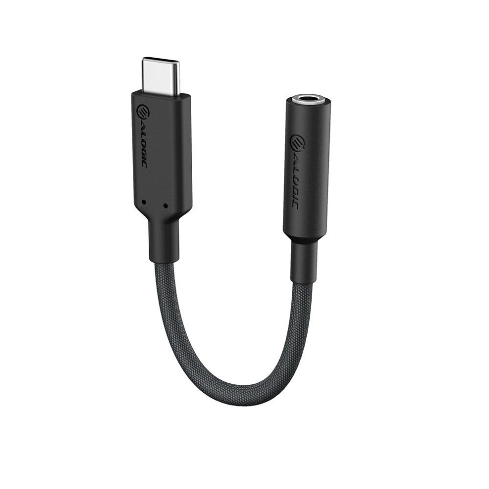 Alogic Black Elpc35a-Bk Mobile Phone Cable 0.1 M Usb-C 3.5 Mm - Image 3