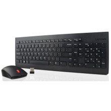 Näppäimistö ja hiiri - LENOVO - 4X30M39497 - Langaton - QWERTY - Musta