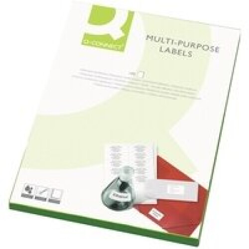 Q-CONNECT Q CONNECT FULL FACE CD LABELS PK50
