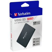 Disco SSD interno Verbatim Vi550 - 128 Go - SATA III - Controller Phison PS3111 - Tecnologia 3D NAND