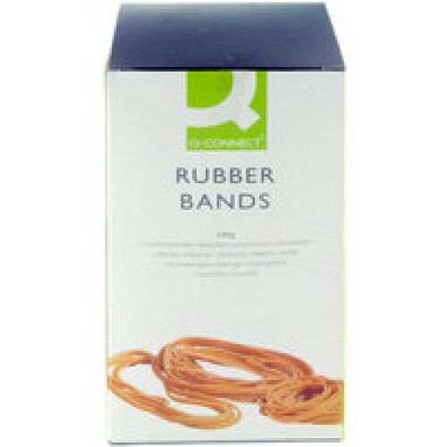 Q-CONNECT Q CONNECT RUBBER BANDS 500G ASSORTED