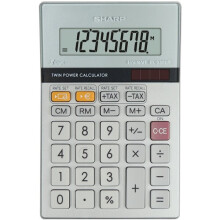 Sharp EL-330ER calculator Pocket Financial Grey