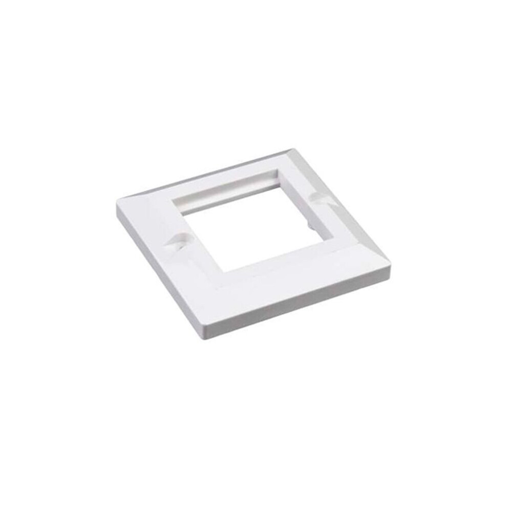Fdl Bevelled 86X86mm Modular Faceplate - 1 Gang / 2 Modules 5055309619038