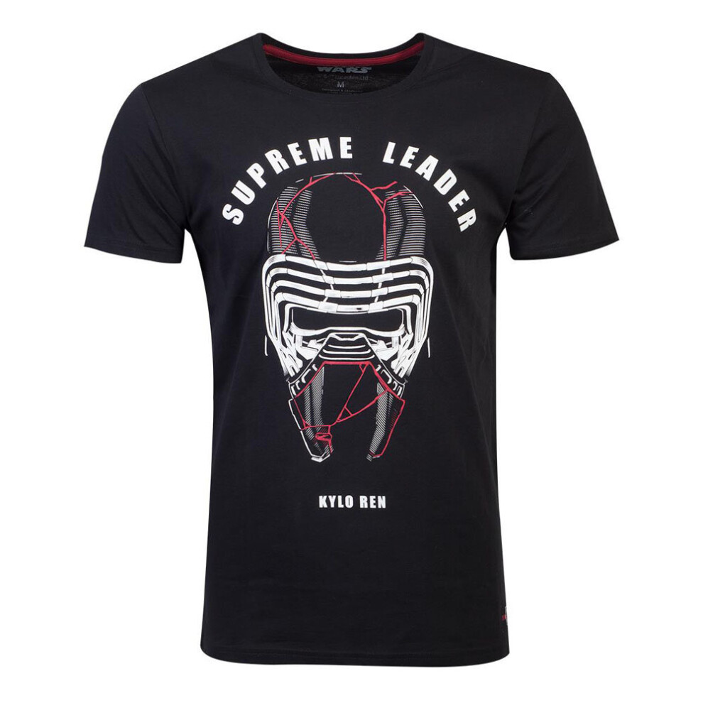 Star Wars Rise of Skywalker Supreme Leader Kylo Ren T-Shirt, Male,...