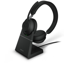 Jabra Evolve2 65 Link380c UC Stereo Stand Black