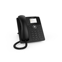 SNOM D735 VOIP Telefon (SIP) o. Netzteil, schwarz