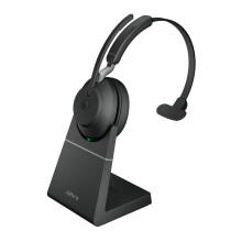 Jabra Evolve2 65 Link380a MS Mono Stand Black