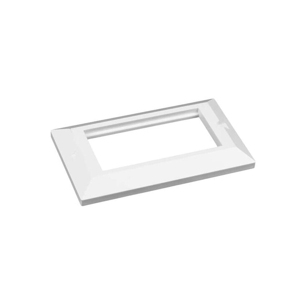 Fdl Bevelled 86X145mm Modular Faceplate - 2 Gang / 4 Modules 5055309619045