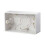 RED GREY DOUBLE PATTRESS BACK BOX - DEEP 1