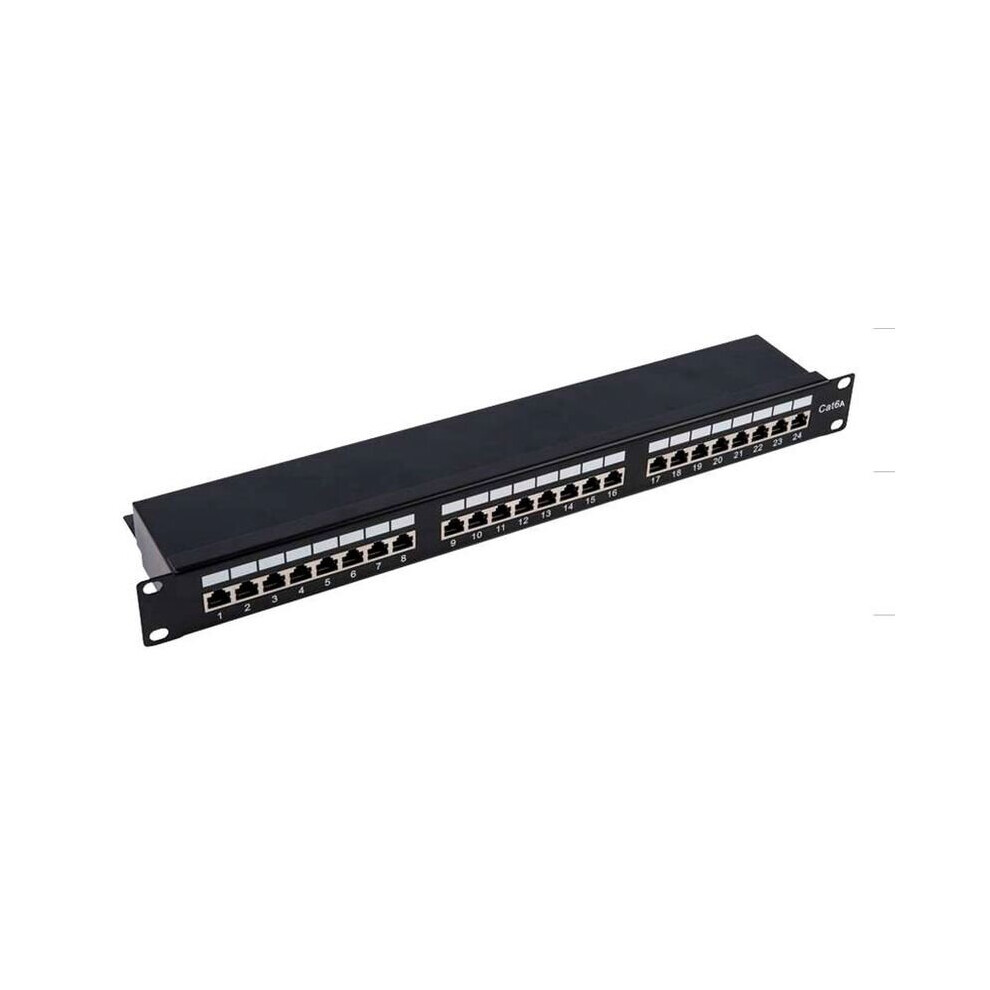 Fdl 24 Port Cat.6a Shielded Patch Panel - 1U 5055309616211