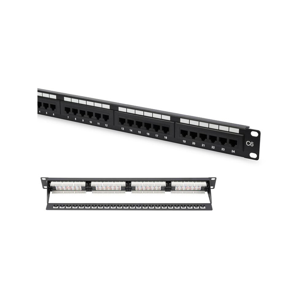 Fdl 24 Port Cat.6 Patch Panel 1U 5055309619144