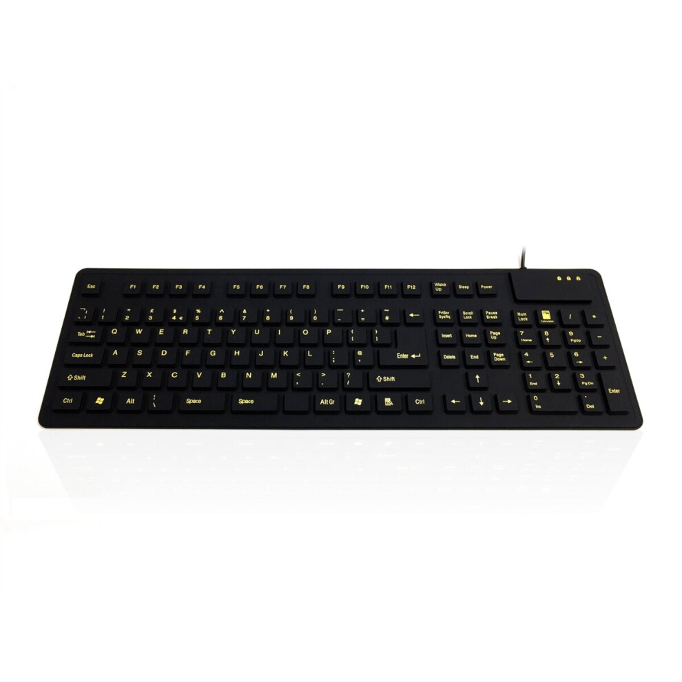 Accuratus Wp127 V2 Keyboard Usb + Ps/2 Qwerty English Black 5060055467543