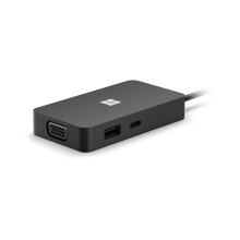 Microsoft USB-C Travel Hub Black USB graphics adapter