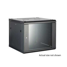 FDL 12U 19 WALL MOUNTING CABINET - 550mm DEEP / BLACK"