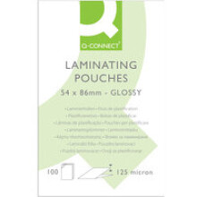 Q-CONNECT Q-CONNECT LAM POUCH 54X86MM 250MC PK100