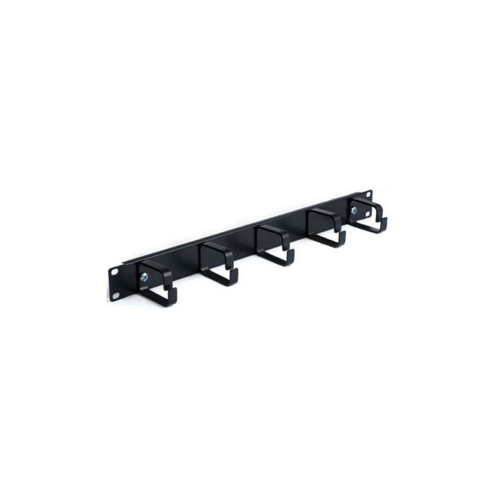 Fdl 5 Ring 19 Cable Management Bar - Black - 1U" 5055309623226