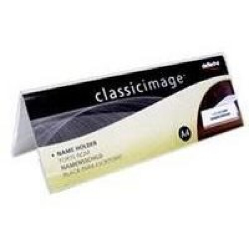 Deflecto TENT SIGN HOLDER A4 CLEAR 48601