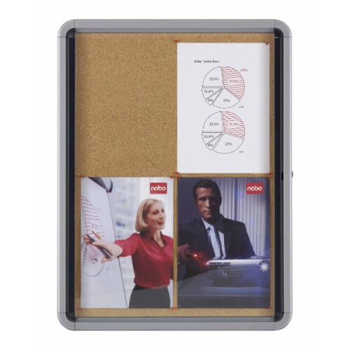 Nobo Vitrine d’intérieur 6 feuilles 1902562