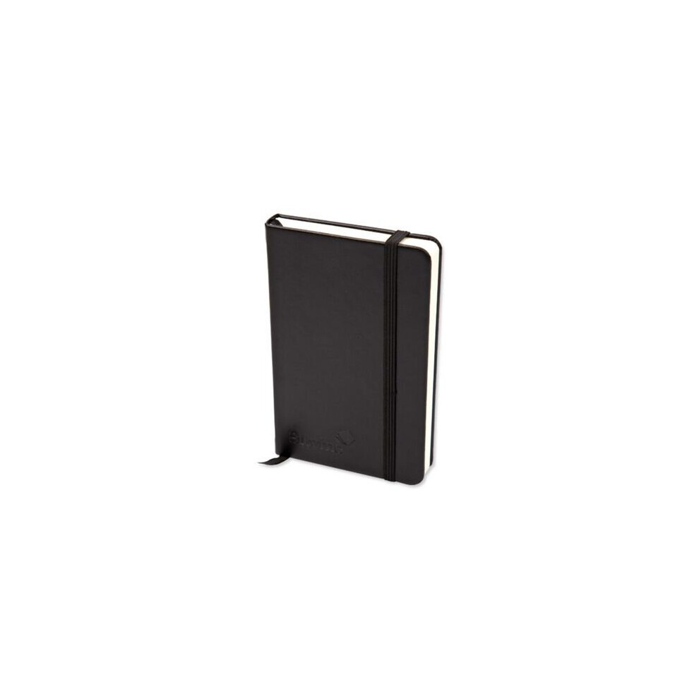 Silvine Executive Softfeel Notebook A4 Black