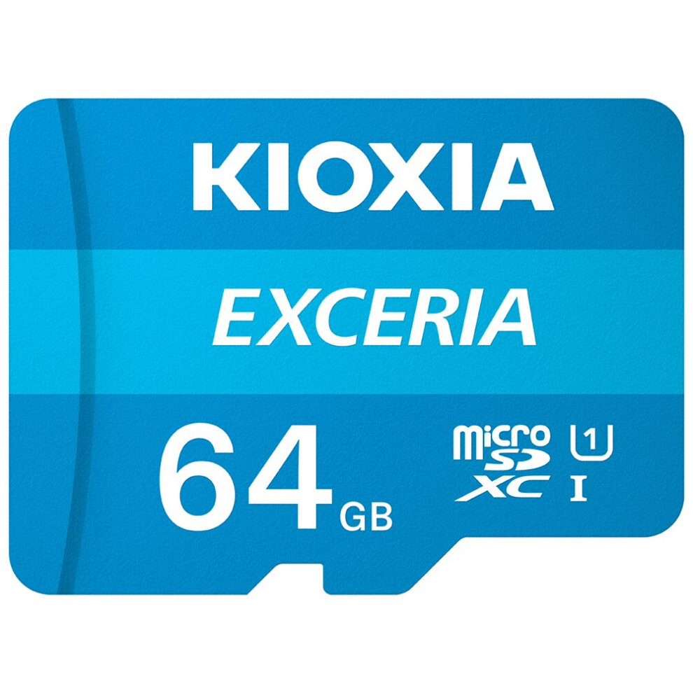 Kioxia Exceria Memory Card 64 Gb Microsdxc Class 10 Uhs-I 4582563850811