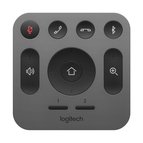 Logitech Télécommande - Logitech - 993-001389 - Gris - RF sans fil - Compatible avec MeetUp