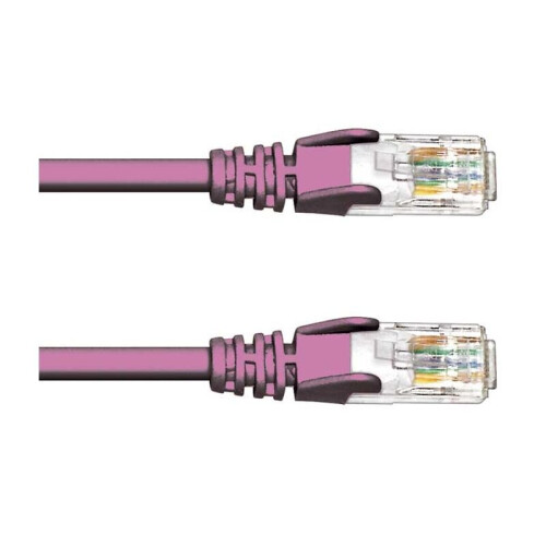 FDL 10M CAT.6a 10Gb S-FTP LSZH PATCH CABLE - VIOLET
