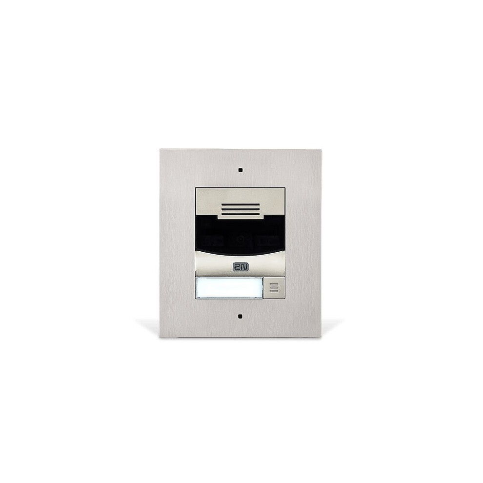 2N Telecommunications IP Solo video intercom system Nickel