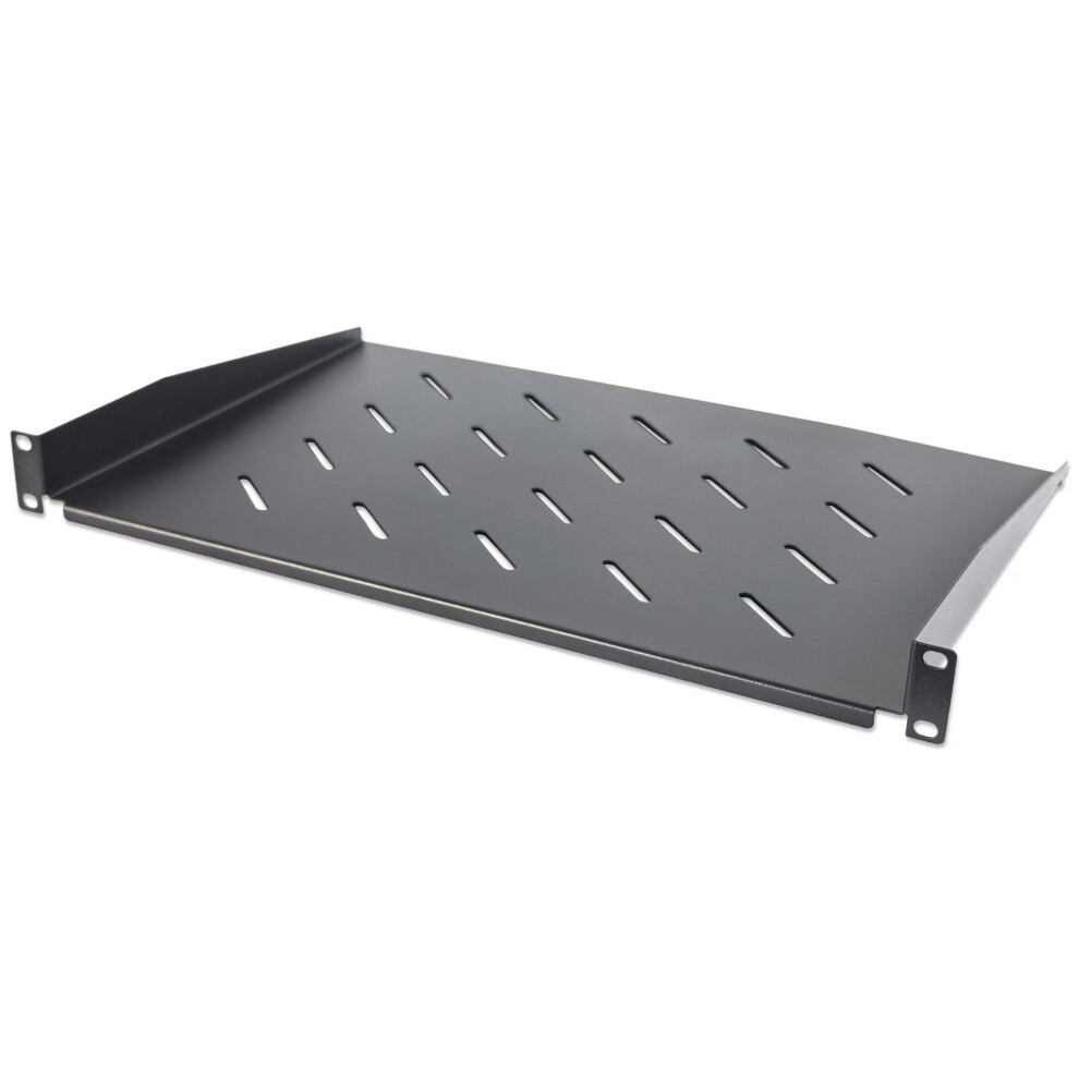 Intellinet 19" Cantilever Shelf, 1U, Shelf Depth 300Mm, Vented, Black 766623714884