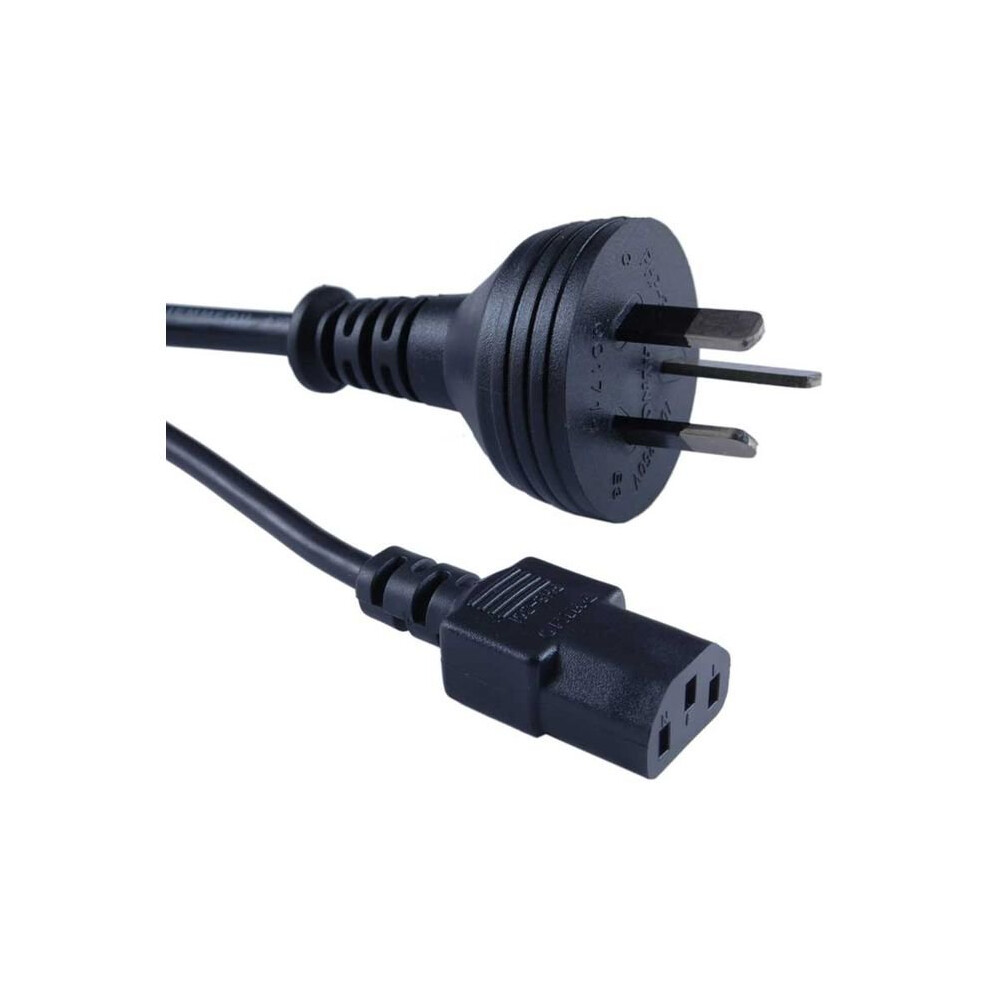 Fdl 2M Australian Mains Cable - Australian Plug - C13 Iec Socket