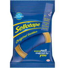 Sellotape 1443252 stationery tape 66 m Gold 16 pc(s)
